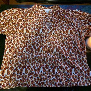 Nine West Puffed Sleeve Shirt